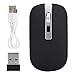 Produktbild Bewinner1 Drahtlose Maus, 3 Stufen 800/1200/1600 DPI-Einstellung Tragbare Computermäuse mit USB-Empfänger für Notebook/PC/Computer/Laptop/MacBook, PC-Gaming-Mäuse(Schwarz)