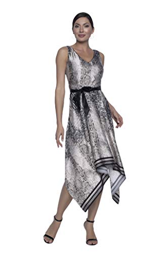 Frank Lyman Negro/Tan Vestido Estilo 196774