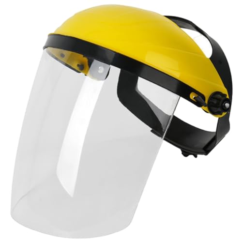 BEAHING Maschera visiera regolabile, protezione integrale con imbottitura in spugna per saldature in giardinaggio