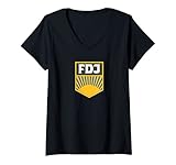 Tolles DDR FDJ Ostdeutschland Ossi Design mit der Aufschrift FDJ für ehemaligen Mitglieder der kommunistischen Jugendverband Freie Deutsche Jugend der DDR. Tolles Outfit für alle die in Osten Aufgewachsen sind, den Mauerfall erlebt haben oder Pioniere.