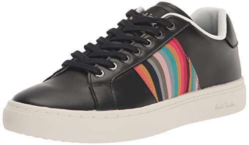 Paul Smith Womens Shoe Lapin Black Swirl Sneaker, 5 UK