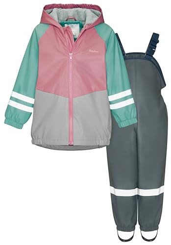 Playshoes Zweiteiliger Regenanzug Fleece-Futter, Gefütterter Matschanzug – Ansicht 1