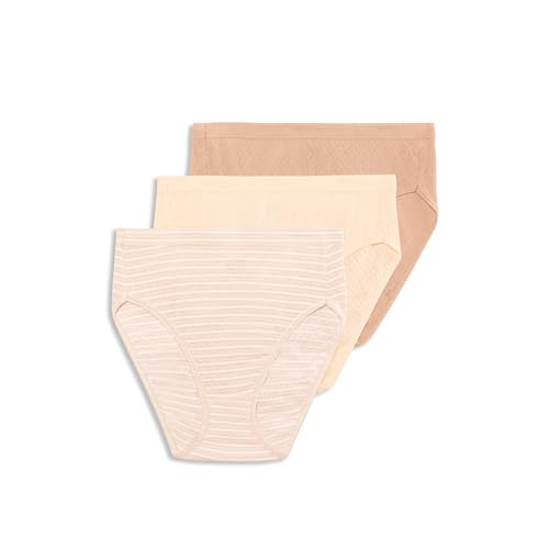 Image of Jockey Women's Underwear 100% Cotton Elance Breathe Brief - 3 Pack