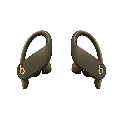 HC-Beat PowersBeatsPro - Totally Wireless Earphones with Charging case and Lightning to USB-A Charging Cable (Moss) (Renewed)