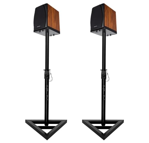Image of Softline Pro SP08 VP Heavy Duty Studio Monitor Stand Adjustable Top Plates (Set of 2)