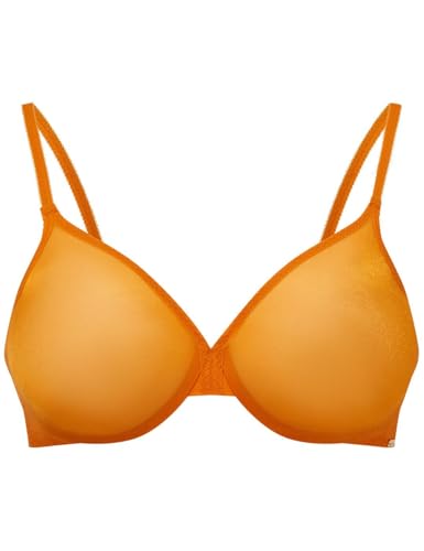 Image of Gossard Glossies Sheer Underwire Bra - Barely-There Moulded Plunge, Invisible Under Clothing