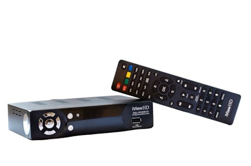 FULL HD Freeview Set Top Box Receiver Digi Box Digital TV Terrestrial Tuner USB HD Recorder HDMI or SCART Connections