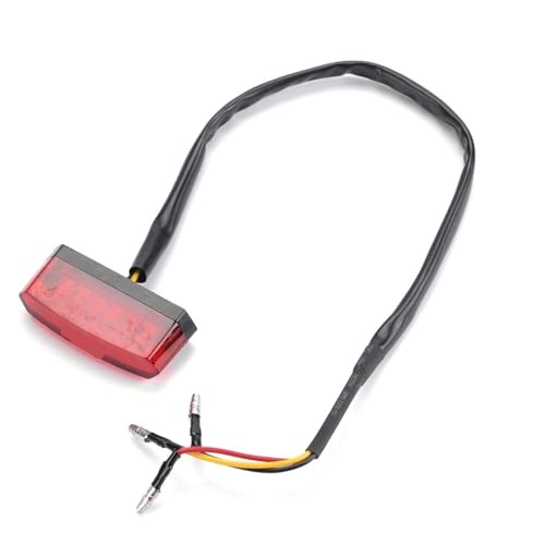 Luz trasera y de matrícula para tus rutas nocturnas en motocicleta