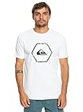 Screen Tee Quiksilver In Shapes - T-Shirt für Männer Weiß