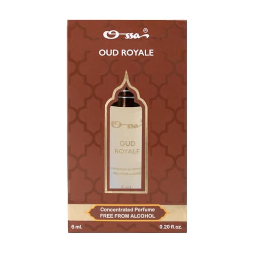 Image of Ossa Oud Royale Concentrated Perfume 6ml | Alcohol Free Roll On Attar For Men And Women | Premium Long Lasting Unisex Fragrance With Rich Woody, Musk And Floral Notes Elegant Scent Throughout Your Day