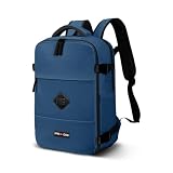 PRO-DG Navy-Mochila Mercury 2.0 Viaje Cabina Avión 40x20x25cm, Azul Oscuro, Capacidad 20 L