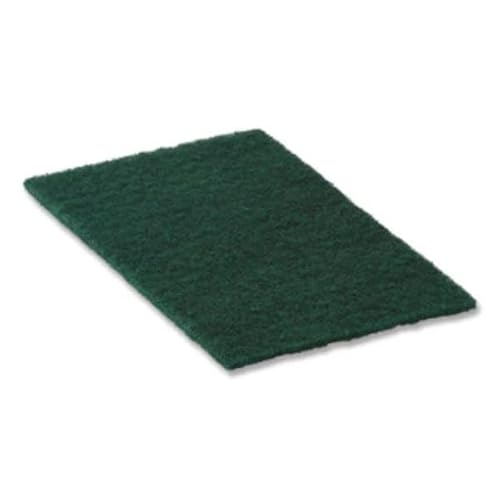 Americo AM7510161 6 x 9 in. Medium Duty Hand Cleaning Pad Green - Pack of 20-3 per Case