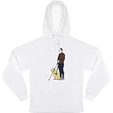 Tamaño: Pequeña (Unisex) Azeeda Pequeño \'Ciego y Perro Guía\' Sudadera con Capucha para Adultos/Suéter con Capucha/Jumper (HO00068437)