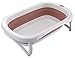 Baby Badewanne Faltbar Babybadewanne : Wanne Klappbare Bathtub Faltbadewanne für Säuglinge Kinder Kinderwanne Bath Tub Faltwanne Klappbadewanne mit Stöpsel Rutschfest Dusche Foldable Neugeborene Rosa