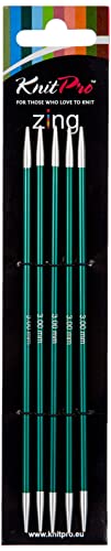 KnitPro Zing: Ferri da Maglia a Doppia Punta: 15