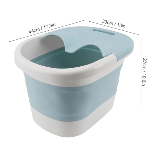 Spa de pies plegable para niños azul miniatura 5