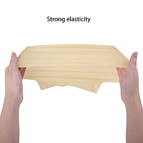 Wehhbtye Halloween Makeup Latex Bald Caps with Head Wig Caps for Adult - Head Wig Cap Costume Accessory for Halloween Party