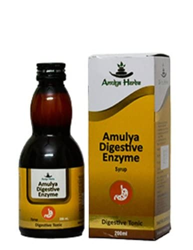 Amulya Digestive Enzyme Syrup- 200 millilitre (Pack of 4) (B07DTJF1JK) Amazon Price History, Amazon Price Tracker