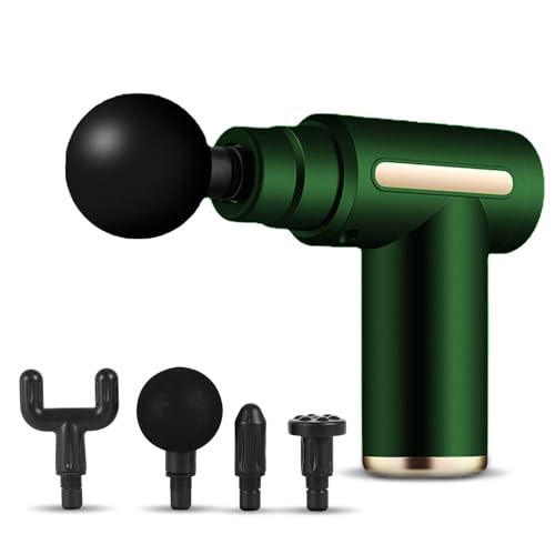 GSEL Massage Gun | Muscle Relaxation Massager for Pain Relief, Athletes & Fitness Recovery | Deep Tissue Body Massage Machine (Green)