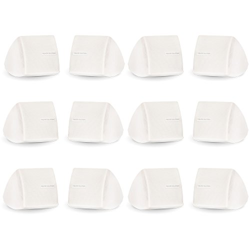 Theater Solutions TS30W Mountable Indoor Speakers White Bookshelf 6 Pair Pack