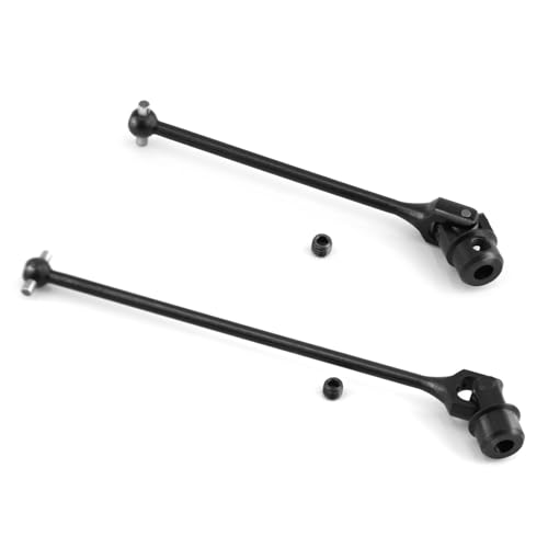 HLSONHENGM Metal Front and Rear Center Drive Shaft CVD Driveshaft IF622 IF623 for Kyosho MP10 1/8 for RC Car Upgrade Parts Accessories(Front and Rear)