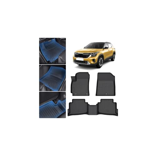 Sunsdrew Floor Mats for 2021-2026 Kia Seltos Accessories (Not for 2027)