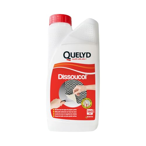 Quelyd Décolleur Papier Peint Surpuissant Dissoucol – Efficace en 5...