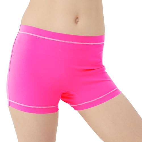 Image of QBK Toddler Girls Swim Shorts 2T-14 Boyshort Swimsuit UPF 50+ Quick Dry Rash Guard Swim Bottoms