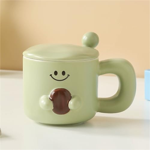 R[q[ Jbv Đ 400ml  ϔM Coffee Cup ۂ fMnh 肪 }OJbv ̒ʋ΃JtF K ItBX At^k[eB[ 킢fUC(X^C3)