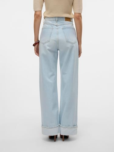 Jean à Coupe Large VERO MODA VMKATHY en Denim Premium et Finitions Soignées