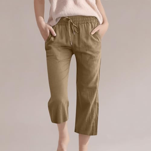 Girls High Waisted 𝐔niform Pants Kids Wide Leg Dress Pants Casual Summer Trousers with Pockets4