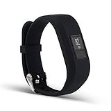 Bemodst Uhrenarmbänder für Garmin Vivofit 3 Smartwatch, Silikon Ersatz Armband Garmin Vivofit3 Sport Uhrenarmband für Männer Frauen (Schwarz)