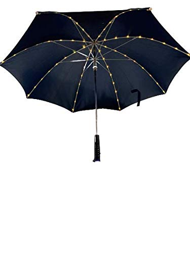 Rain Umbrella | Led Umbrella For Rain Or Sun Or Just For Fun | Quality Rain Umbrella For All Ages Boys/Girls/Adults |Great For Your Social Media Videos | Sun Wind Umbrella Sjf Products (Blue) #TOP2