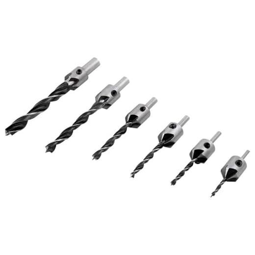 Jogo Broca 3 Pontas 3-10 mm com 7 peças Vonder