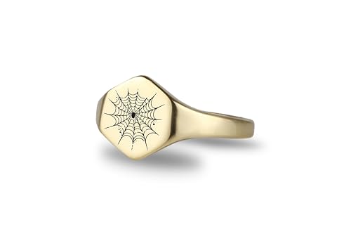 Bague de forme hexagone en or pour un style personnalisé