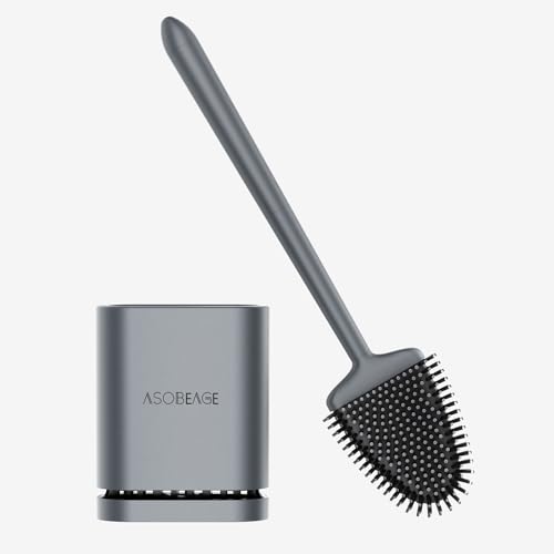ASOBEAGE Brosse de Toilette Silicone