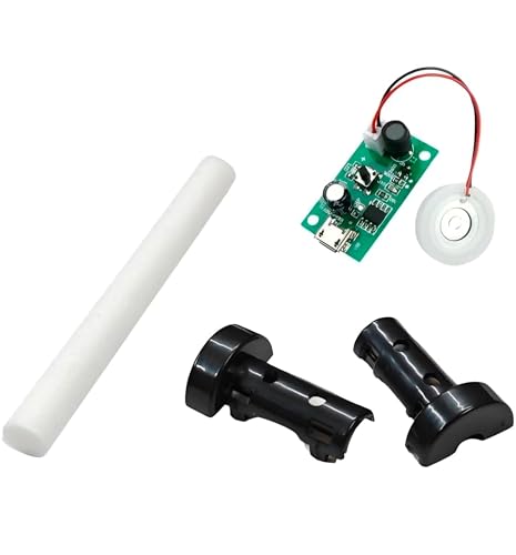 Image of Pixel Sync 5V Ultrasonic Mist Maker Module |USB Type-C Atomizer Board for DIY Humidifiers, Aroma Diffusers, Incubators, Science Projects & Fog Effects -108KHz Spray Circuit PCB