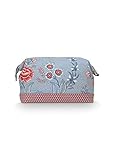  PiP Studio Cosmetic Purse - Bolsa de maquillaje (tamaño grande, 26 x 18 x 12 cm), color azul claro