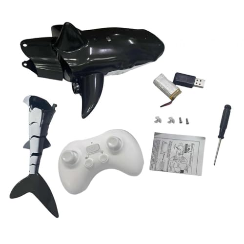 Requin télécommandé jouet aquatique étanche pour animation de piscine - 5