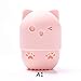 Produktbild Case Cover Katze-Form-Silikon-Make-up Schwammhalter Potable Cosmetic Puff Kapseltragetasche Schönheit Schwamm Make Stand Up Werkzeuge Rosa