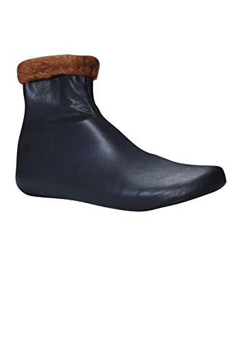 Image of Azad Genuine Leather White Socks