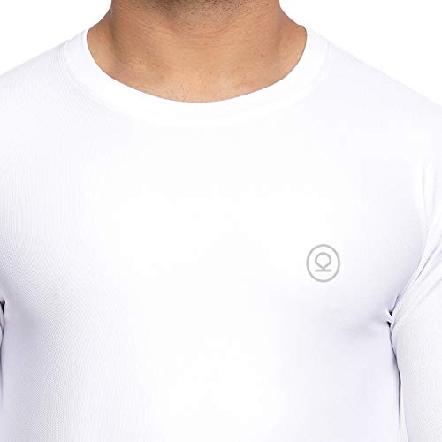 Image of CHKOKKO Gym T Shirts for Men Workout Solid Quick Dry Sports Men T-Shirts Breathable Lightweight Full Sleeve Regular Fit Round Neck Running Stylish Tshirt for man