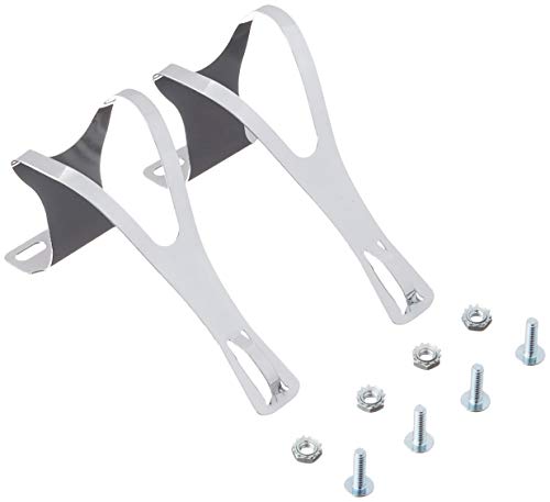 DUO Bicycle Parts BPRCCH Bicycle Toe Clips (Chrome)