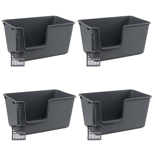 Arenero para gatos grande abierto pack x4 miniatura 7