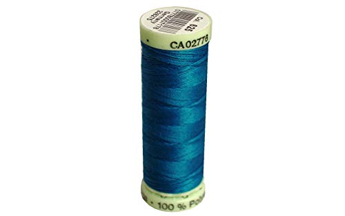 Hilo Gutermann Top Stitch 33 Yardas Azul Ming miniatura 1