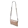 SH Leder Echtleder Umhängetasche Clutch kleine Tasche Abendtasche 24,50x15cm Ely G149 (Rose Gold) #2