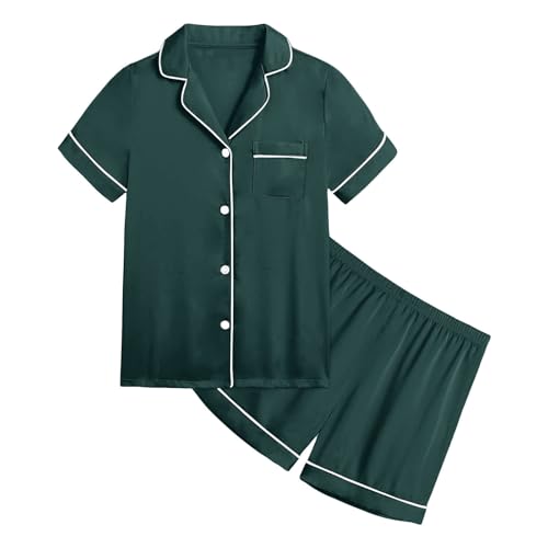 Conjuntos estivales estampados de niñas ropa de verano con camisetas cortas