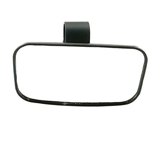 OKSTNOUTV Rear View Mirror for 1.5" - 2" Roll Cage with Shatter-Proof Tempered Glass Fits to Polaris Ranger,RZR Can Am Commander,Maverick Yamaha Viking,Rhino,Honda,Gator,Mirrors