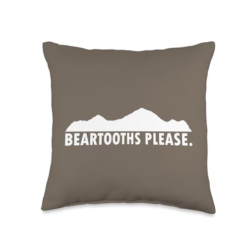 Beartooths Please Throw Pillow