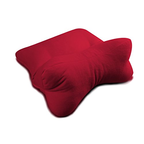 Top 10 Best Dog Bone Neck Pillow in 2022 13 Original Bones DogBones OrthoBone Chiropractic Pillow, Red, 1 Count (Pack ...